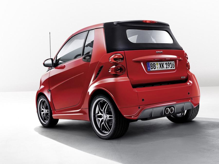  Smart ForTwo Cabrio Xclusive Red by Brabus 2014 года  (фото 2 из 3)